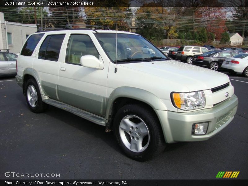 Dover White / Stone Beige 2001 Infiniti QX4 4x4