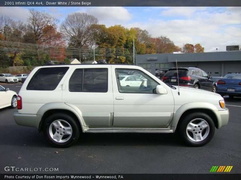 Dover White / Stone Beige 2001 Infiniti QX4 4x4
