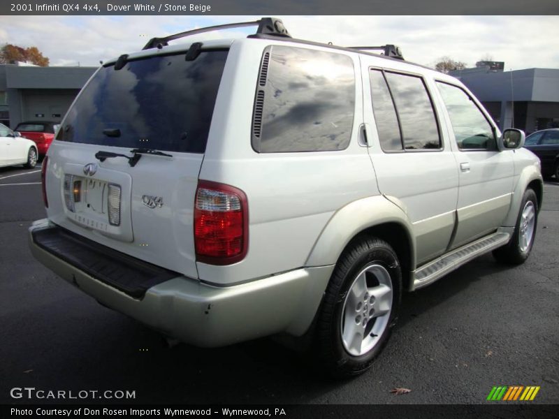Dover White / Stone Beige 2001 Infiniti QX4 4x4