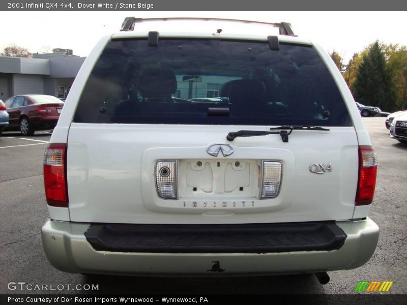 Dover White / Stone Beige 2001 Infiniti QX4 4x4