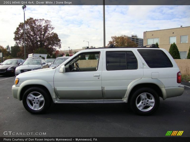 Dover White / Stone Beige 2001 Infiniti QX4 4x4