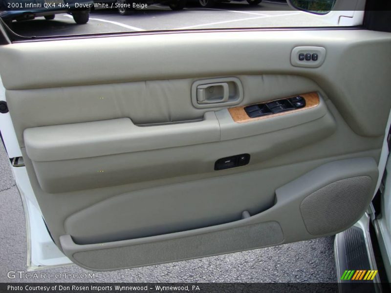 Dover White / Stone Beige 2001 Infiniti QX4 4x4