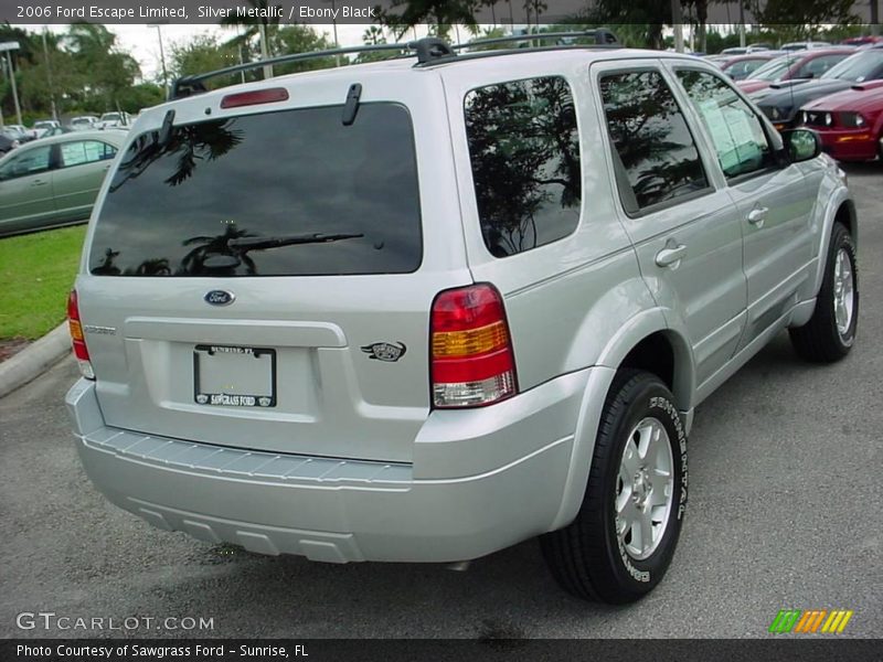 Silver Metallic / Ebony Black 2006 Ford Escape Limited