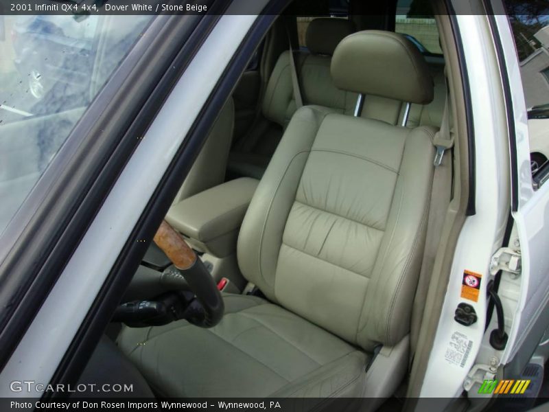 Dover White / Stone Beige 2001 Infiniti QX4 4x4