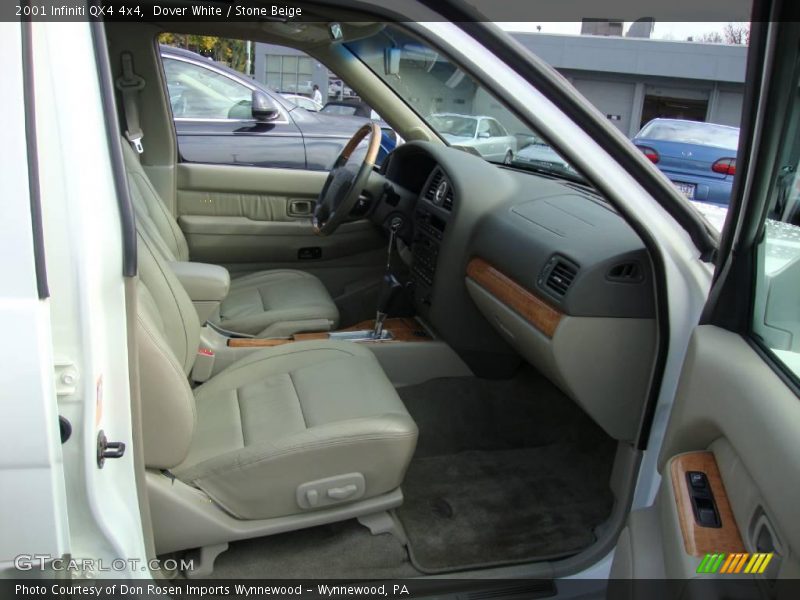 Dover White / Stone Beige 2001 Infiniti QX4 4x4