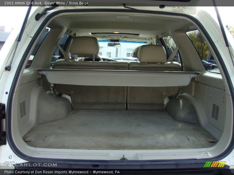 Dover White / Stone Beige 2001 Infiniti QX4 4x4