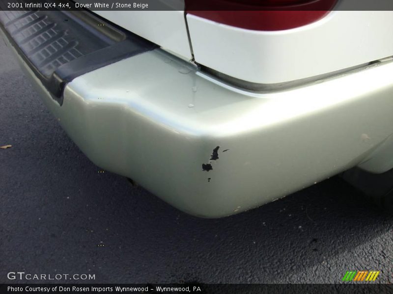 Dover White / Stone Beige 2001 Infiniti QX4 4x4