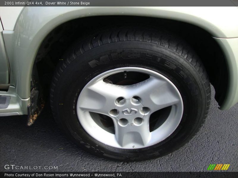 Dover White / Stone Beige 2001 Infiniti QX4 4x4