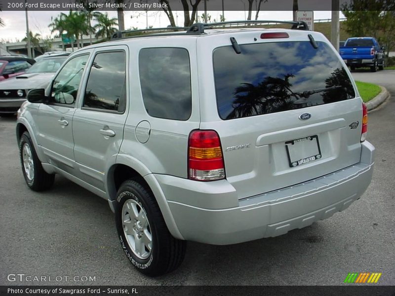 Silver Metallic / Ebony Black 2006 Ford Escape Limited