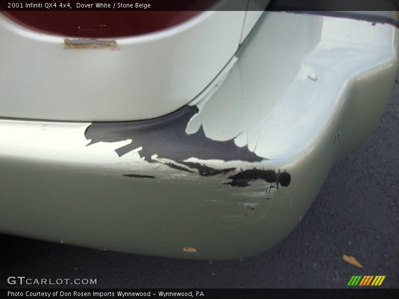Dover White / Stone Beige 2001 Infiniti QX4 4x4