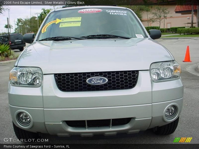 Silver Metallic / Ebony Black 2006 Ford Escape Limited