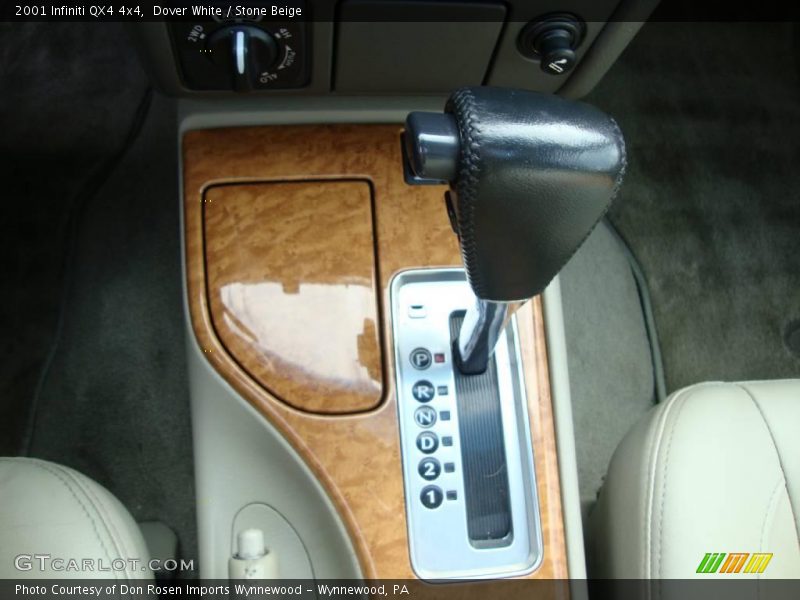 Dover White / Stone Beige 2001 Infiniti QX4 4x4