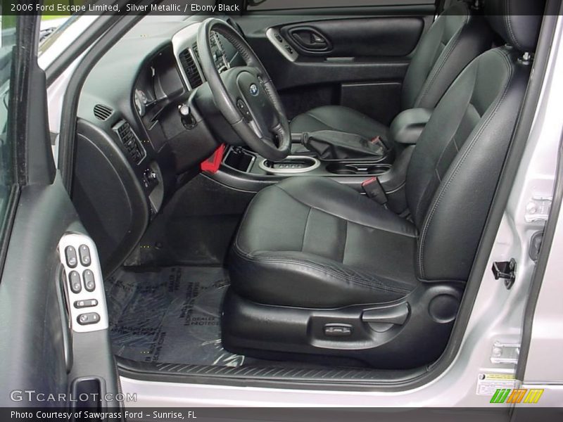 Silver Metallic / Ebony Black 2006 Ford Escape Limited