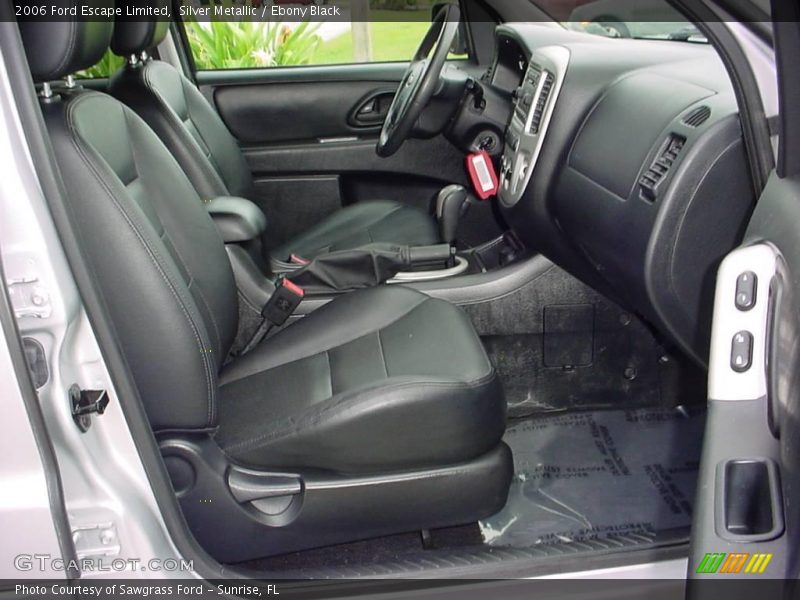Silver Metallic / Ebony Black 2006 Ford Escape Limited