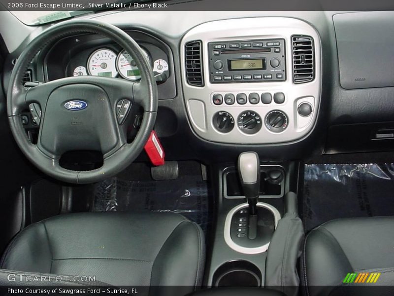 Silver Metallic / Ebony Black 2006 Ford Escape Limited