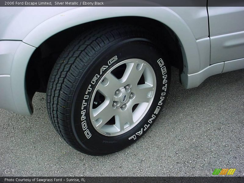 Silver Metallic / Ebony Black 2006 Ford Escape Limited