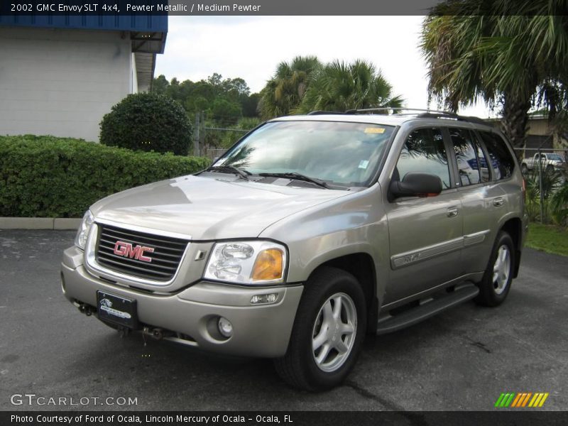 Pewter Metallic / Medium Pewter 2002 GMC Envoy SLT 4x4