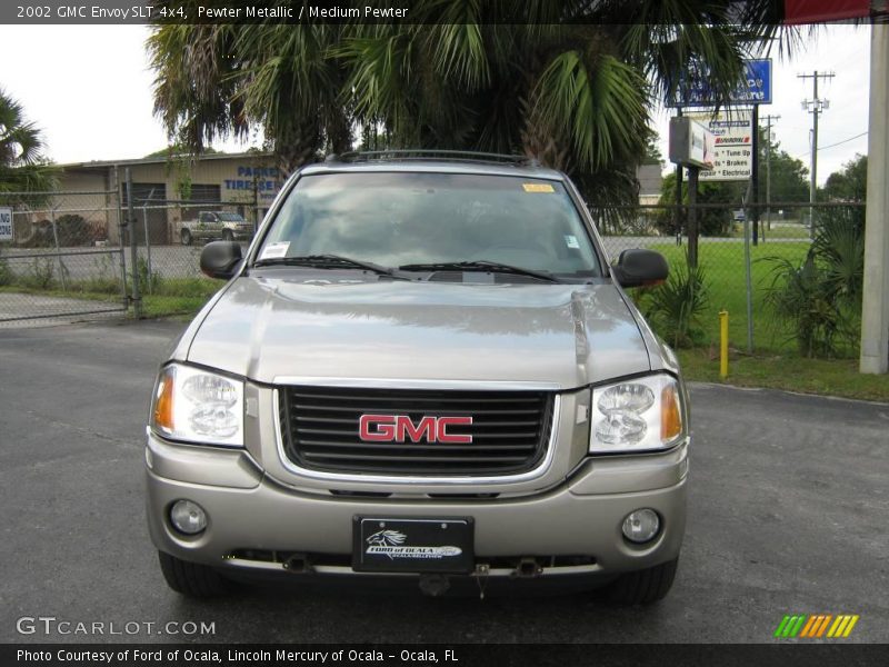 Pewter Metallic / Medium Pewter 2002 GMC Envoy SLT 4x4