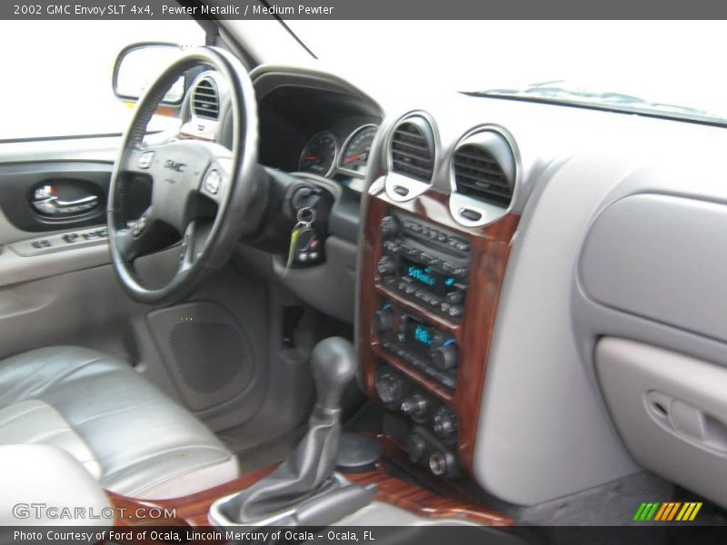 Pewter Metallic / Medium Pewter 2002 GMC Envoy SLT 4x4