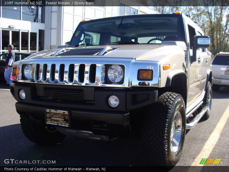 Pewter Metallic / Ebony Black 2007 Hummer H2 SUT