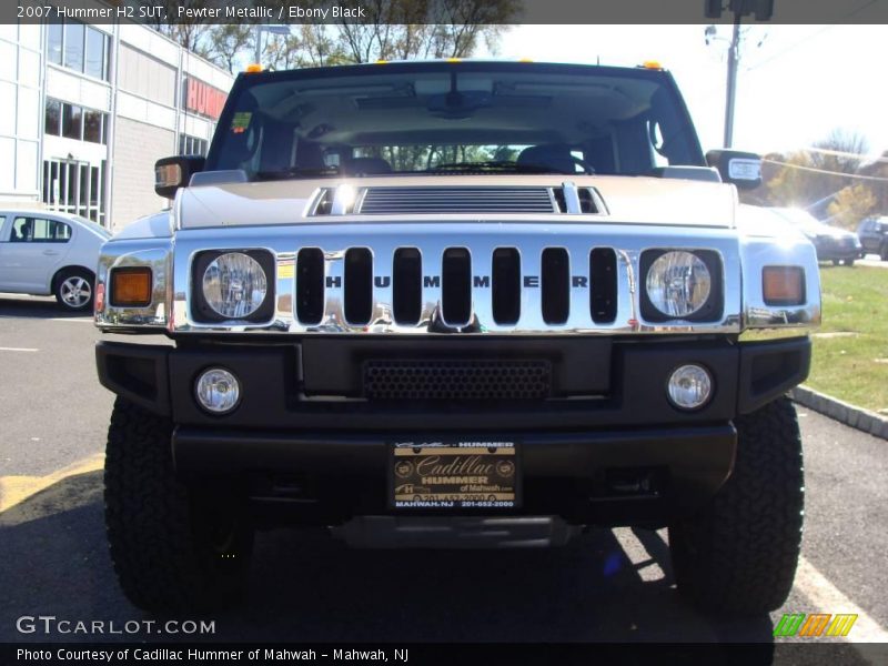 Pewter Metallic / Ebony Black 2007 Hummer H2 SUT