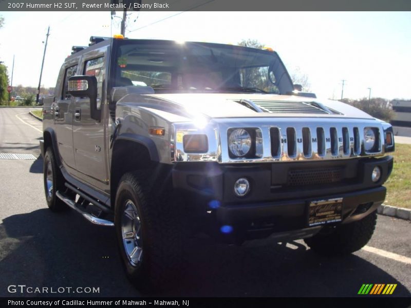 Pewter Metallic / Ebony Black 2007 Hummer H2 SUT