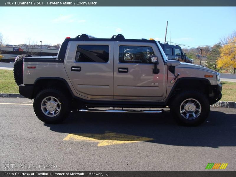Pewter Metallic / Ebony Black 2007 Hummer H2 SUT