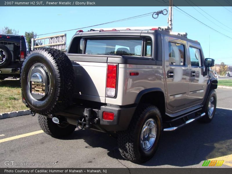 Pewter Metallic / Ebony Black 2007 Hummer H2 SUT