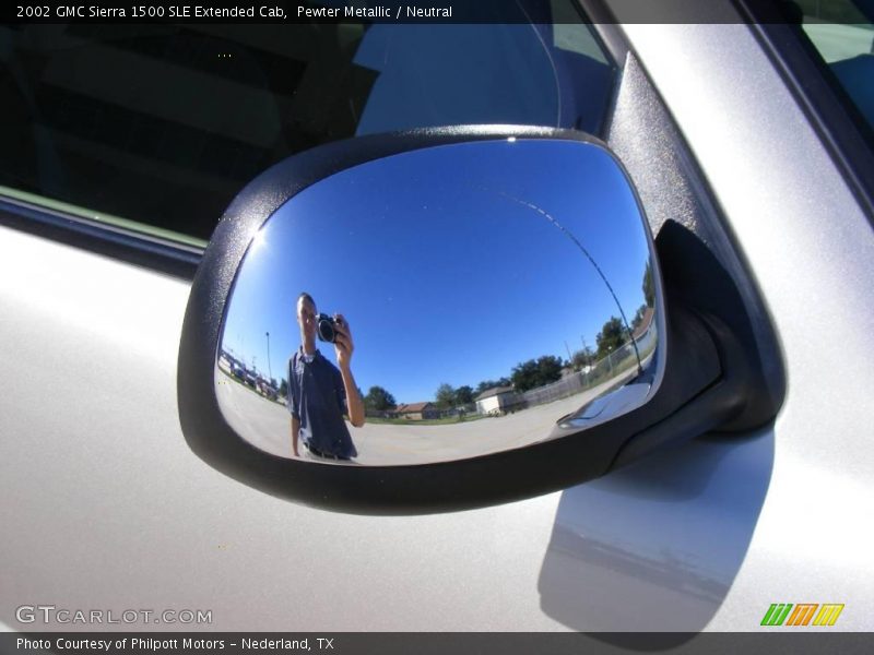 Pewter Metallic / Neutral 2002 GMC Sierra 1500 SLE Extended Cab