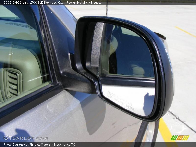 Pewter Metallic / Neutral 2002 GMC Sierra 1500 SLE Extended Cab