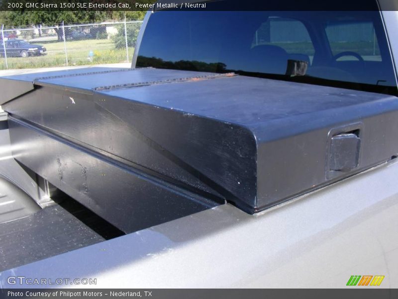 Pewter Metallic / Neutral 2002 GMC Sierra 1500 SLE Extended Cab