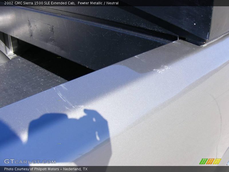 Pewter Metallic / Neutral 2002 GMC Sierra 1500 SLE Extended Cab