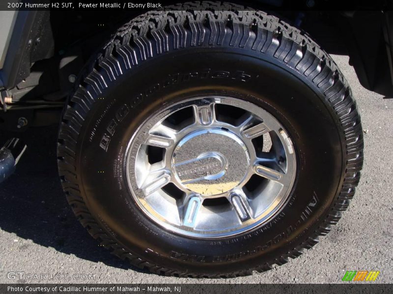 Pewter Metallic / Ebony Black 2007 Hummer H2 SUT