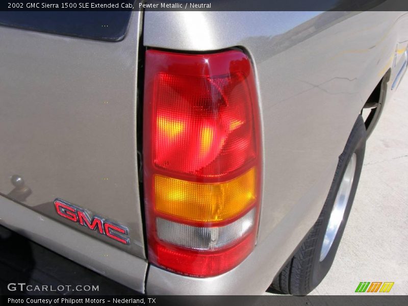 Pewter Metallic / Neutral 2002 GMC Sierra 1500 SLE Extended Cab