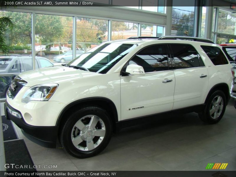 Summit White / Ebony 2008 GMC Acadia SLT AWD
