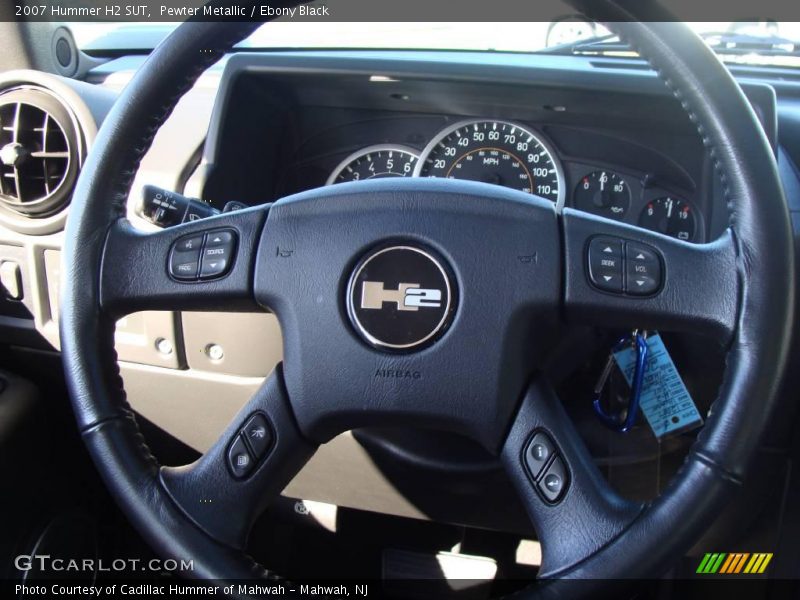 Pewter Metallic / Ebony Black 2007 Hummer H2 SUT