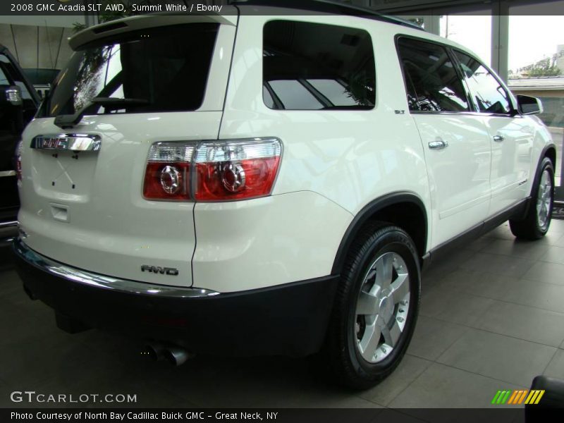 Summit White / Ebony 2008 GMC Acadia SLT AWD
