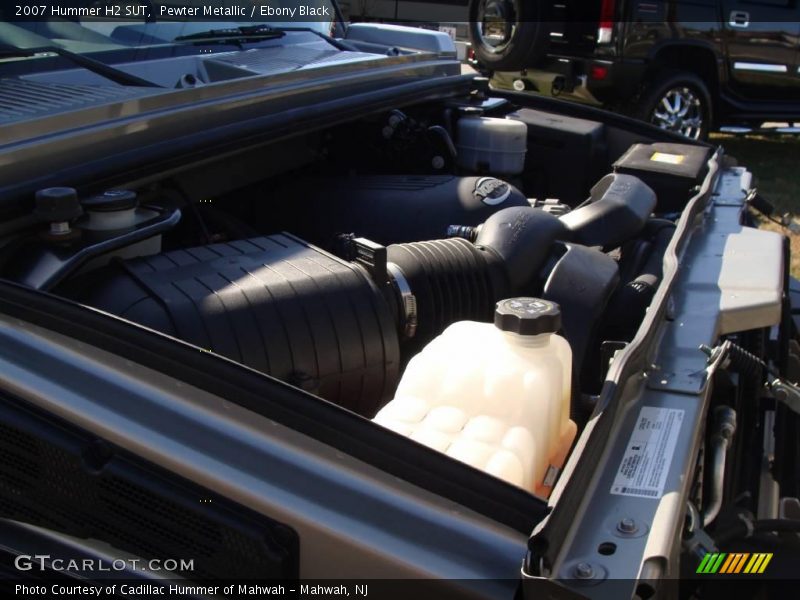 Pewter Metallic / Ebony Black 2007 Hummer H2 SUT