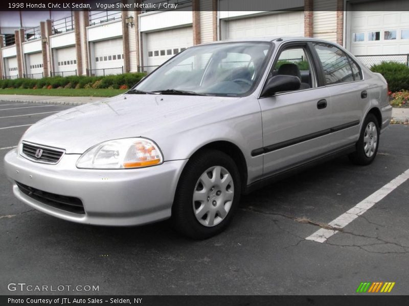 Vogue Silver Metallic / Gray 1998 Honda Civic LX Sedan