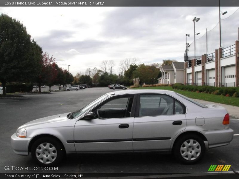 Vogue Silver Metallic / Gray 1998 Honda Civic LX Sedan