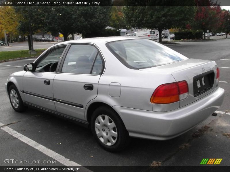 Vogue Silver Metallic / Gray 1998 Honda Civic LX Sedan