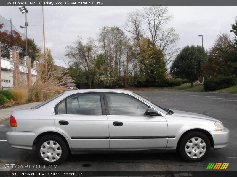 Vogue Silver Metallic / Gray 1998 Honda Civic LX Sedan