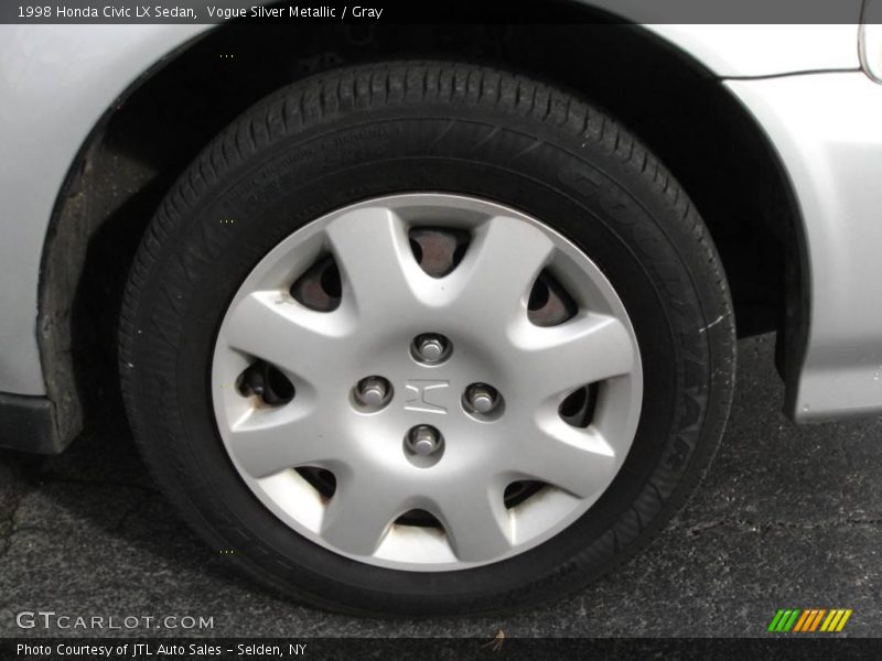 Vogue Silver Metallic / Gray 1998 Honda Civic LX Sedan