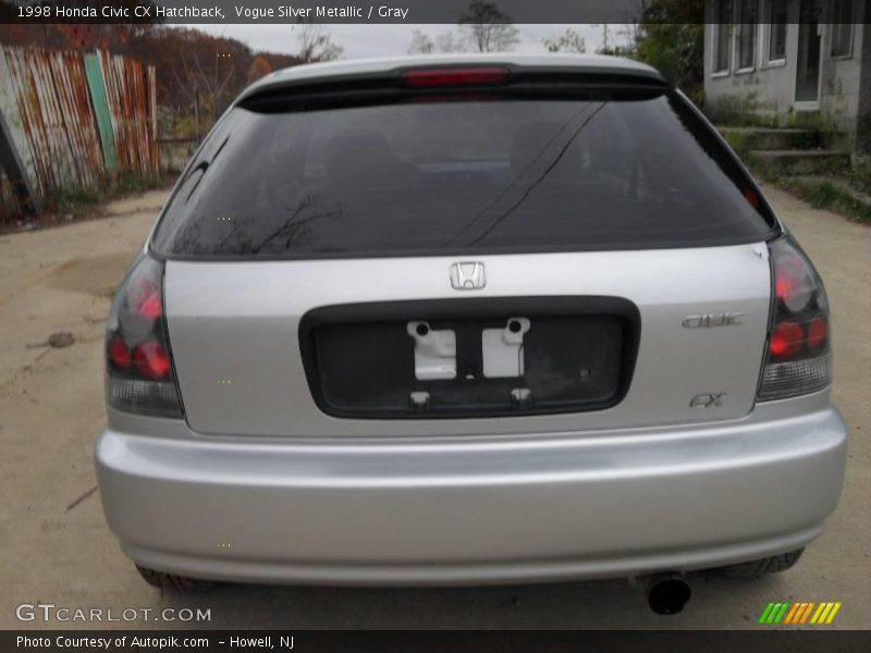 Vogue Silver Metallic / Gray 1998 Honda Civic CX Hatchback