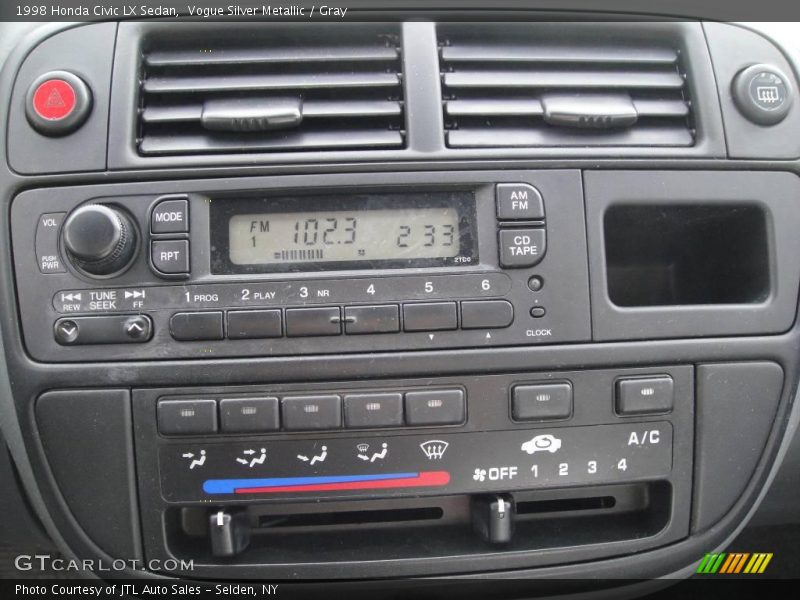 Vogue Silver Metallic / Gray 1998 Honda Civic LX Sedan