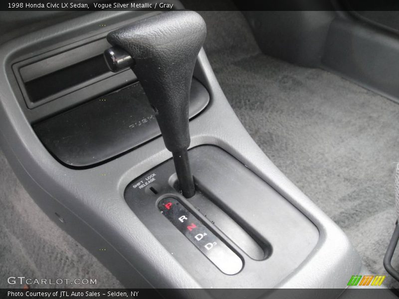 Vogue Silver Metallic / Gray 1998 Honda Civic LX Sedan