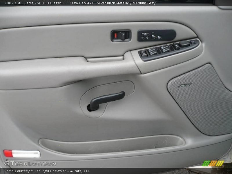 Silver Birch Metallic / Medium Gray 2007 GMC Sierra 2500HD Classic SLT Crew Cab 4x4