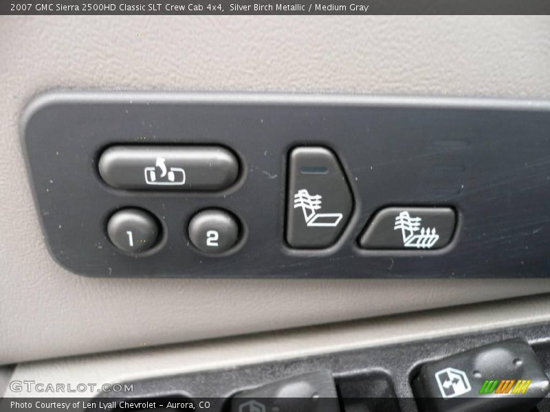 Silver Birch Metallic / Medium Gray 2007 GMC Sierra 2500HD Classic SLT Crew Cab 4x4