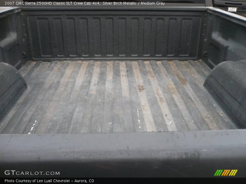 Silver Birch Metallic / Medium Gray 2007 GMC Sierra 2500HD Classic SLT Crew Cab 4x4