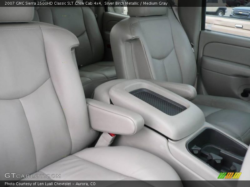 Silver Birch Metallic / Medium Gray 2007 GMC Sierra 2500HD Classic SLT Crew Cab 4x4